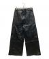 JENT LOUIS (ジェントルイス) Double Knee Leather Pants ブラック サイズ:SIZE S：13000円