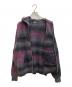 中古・古着 Supreme (シュプリーム) Hysteric Glamour (ヒステリックグラマー) Mohair Zip Up Hooded Sweater パープル サイズ:SIZE M：50000円