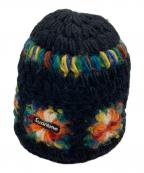 SUPREMEシュプリーム）の古着「Crochet Beanie」｜ブラック