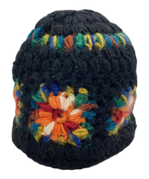 SUPREME（シュプリーム）Supreme (シュプリーム) Crochet Beanie ブラック サイズ:下記参照の古着・服飾アイテム