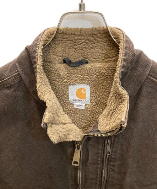CarHartt（カーハート）CarHartt (カーハート) ダックボアベスト ブラウン サイズ:SIZE Mの古着・服飾アイテム