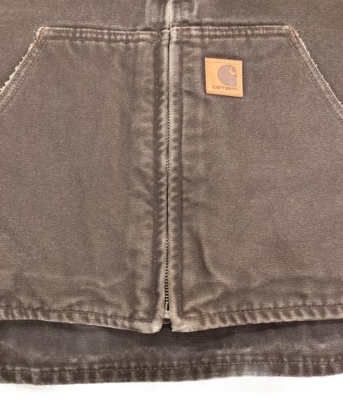 CarHartt（カーハート）CarHartt (カーハート) ダックボアベスト ブラウン サイズ:SIZE Mの古着・服飾アイテム