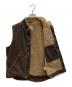 中古・古着 CarHartt (カーハート) ダックボアベスト ブラウン サイズ:SIZE M：10000円