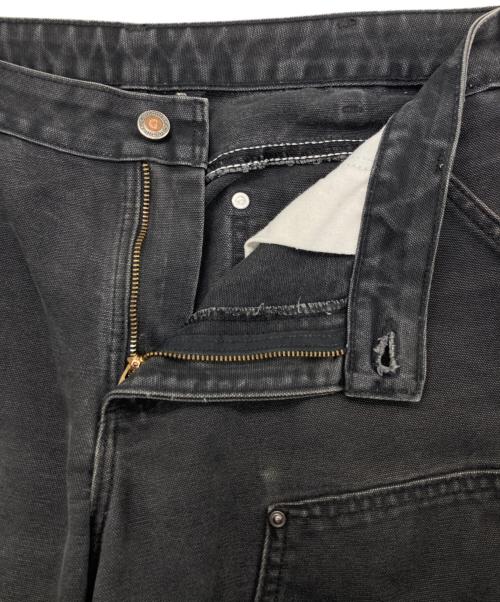 CarHartt（カーハート）CarHartt (カーハート) ダックダブルニーペインターパンツ ブラック サイズ:10の古着・服飾アイテム