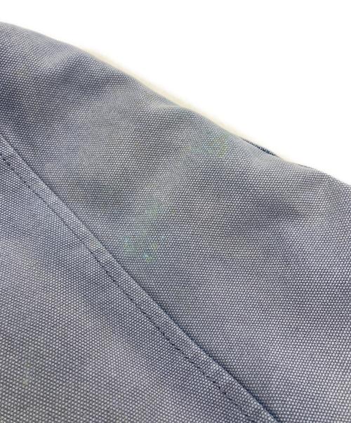 stussy（ステューシー）stussy (ステューシー) Ghost Logo Canvas Varsity ブルー サイズ:Lの古着・服飾アイテム