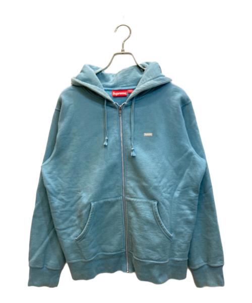 SUPREME（シュプリーム）Supreme (シュプリーム) Reflect Small Box Zip Up Sweatshirt ブルー サイズ:SIZE Mの古着・服飾アイテム
