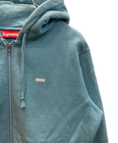 SUPREME（シュプリーム）Supreme (シュプリーム) Reflect Small Box Zip Up Sweatshirt ブルー サイズ:SIZE Mの古着・服飾アイテム
