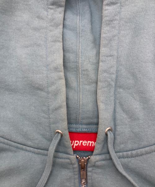 SUPREME（シュプリーム）Supreme (シュプリーム) Reflect Small Box Zip Up Sweatshirt ブルー サイズ:SIZE Mの古着・服飾アイテム