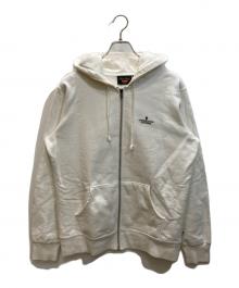 SUPREME×UNDERCOVER（シュプリーム×アンダーカバー）の古着「Generation Fuck You Zip Up Sweat」｜ホワイト