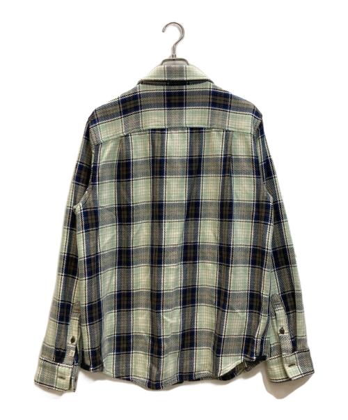 THE OUTERKNOWN（ジ アウターノウン）THE OUTERKNOWN (ジ アウターノウン) ブランケットシャツ グリーン サイズ:SIZE Mの古着・服飾アイテム