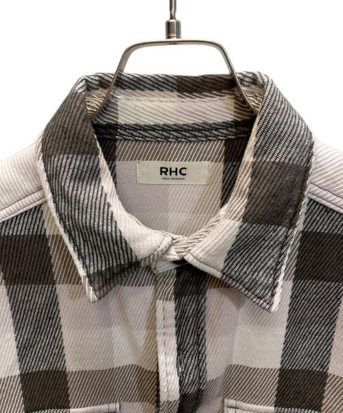 RHC Ron Herman（アールエイチシー ロンハーマン）RHC Ron Herman (アールエイチシー ロンハーマン) カルゼチェックシャツ ピンク サイズ:SIZE Mの古着・服飾アイテム
