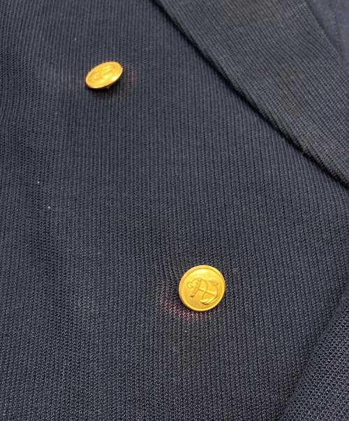 TOMORROW LAND（トゥモローランド）TOMORROW LAND (トゥモローランド) コットンダブルニット ダブルブレステッド6Bブレザー DONDY ネイビー サイズ:SIZE 46の古着・服飾アイテム