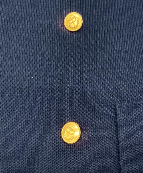 TOMORROW LAND（トゥモローランド）TOMORROW LAND (トゥモローランド) コットンダブルニット ダブルブレステッド6Bブレザー DONDY ネイビー サイズ:SIZE 46の古着・服飾アイテム