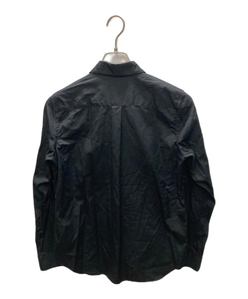 COMME des GARCONS（コムデギャルソン）COMME des GARCONS (コムデギャルソン) フリル装飾 ブラウスシャツ ブラック サイズ:SIZE Sの古着・服飾アイテム