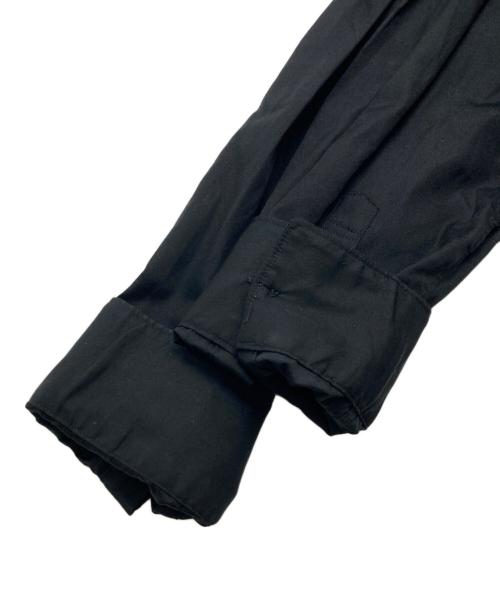 COMME des GARCONS（コムデギャルソン）COMME des GARCONS (コムデギャルソン) フリル装飾 ブラウスシャツ ブラック サイズ:SIZE Sの古着・服飾アイテム