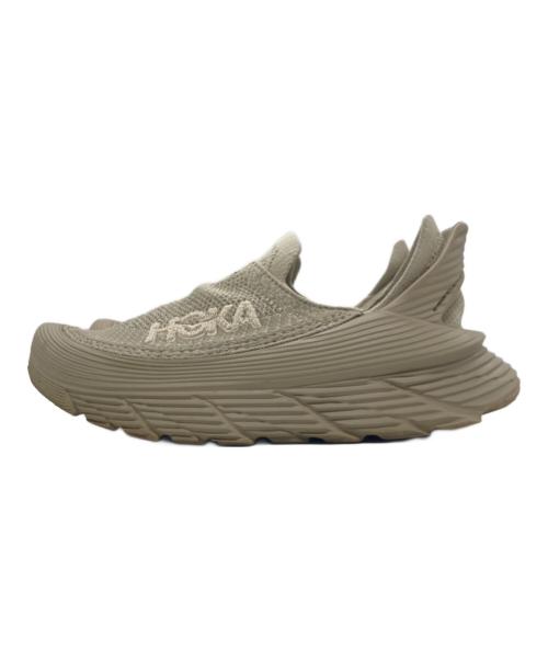 HOKAONEONE（ホカオネオネ）HOKAONEONE (ホカオネオネ) RESTORE TC ベージュ サイズ:SIZE 25cmの古着・服飾アイテム