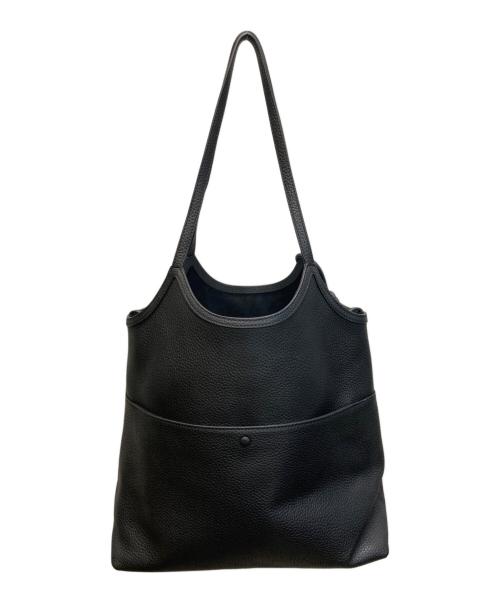 VASIC（ヴァジック）VASIC (ヴァジック) LOOP レザートートバッグ ブラック サイズ:下記参照の古着・服飾アイテム