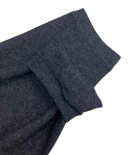 STILL BY HAND（スティルバイハンド）STILL BY HAND (スティルバイハンド) ウールシルクロングスリーブポロシャツ ブラック サイズ:SIZE 48の古着・服飾アイテム