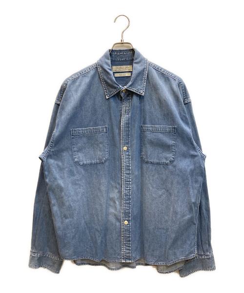 REMI RELIEF（レミレリーフ）REMI RELIEF (レミレリーフ) デニムポケットシャツ インディゴ サイズ:SIZE XLの古着・服飾アイテム