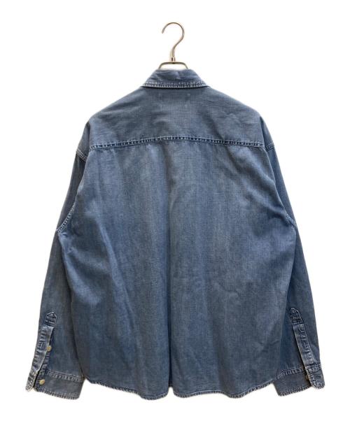 REMI RELIEF（レミレリーフ）REMI RELIEF (レミレリーフ) デニムポケットシャツ インディゴ サイズ:SIZE XLの古着・服飾アイテム
