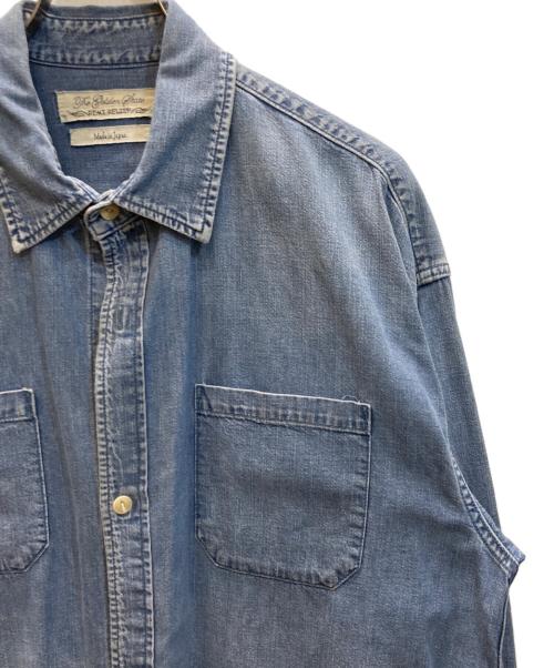 REMI RELIEF（レミレリーフ）REMI RELIEF (レミレリーフ) デニムポケットシャツ インディゴ サイズ:SIZE XLの古着・服飾アイテム