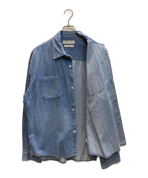 REMI RELIEF（レミレリーフ）REMI RELIEF (レミレリーフ) デニムポケットシャツ インディゴ サイズ:SIZE XLの古着・服飾アイテム