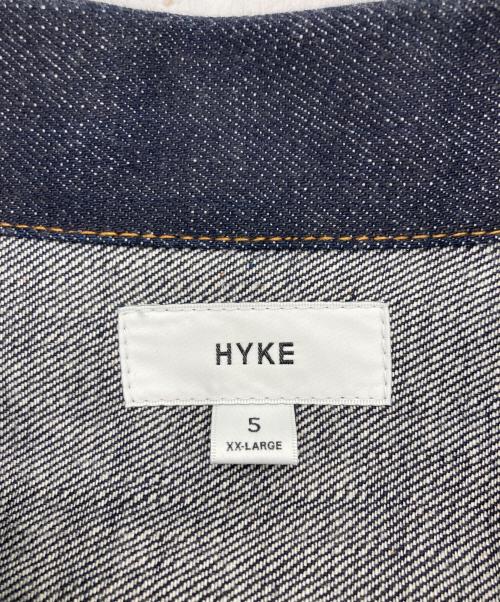 HYKE（ハイク）HYKE (ハイク) GENDERLESS DENIM JACKET TYPE1/REGULAR FIT インディゴ サイズ:SIZE 5の古着・服飾アイテム