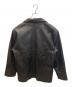 adidas (アディダス) レザーカーコート ブラウン サイズ:M：18000円