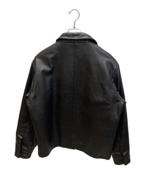 GAP（ギャップ）GAP (ギャップ) レザージャケット ブラック サイズ:Mの古着・服飾アイテム