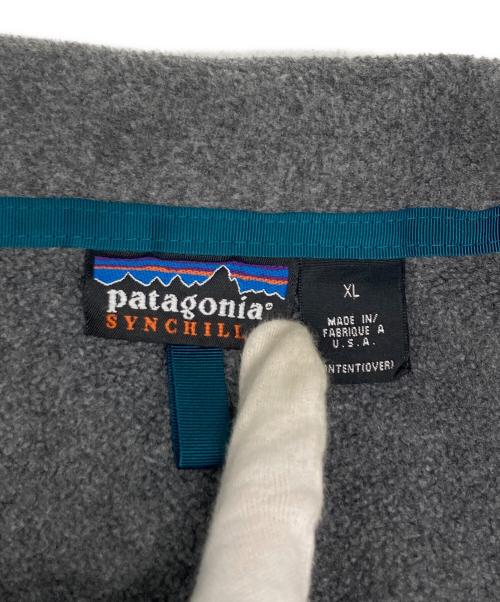 Patagonia（パタゴニア）Patagonia (パタゴニア) シンチラフリースジャケット グレー サイズ:XLの古着・服飾アイテム