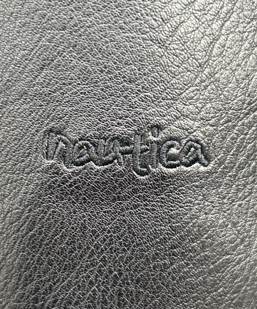 NAUTICA（ノーティカ）NAUTICA (ノーティカ) フェイクレザージャケット ブラック サイズ:Mの古着・服飾アイテム