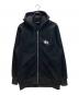 stussy（ステューシー）の古着「ロゴプリントジップパーカー」｜ブラック