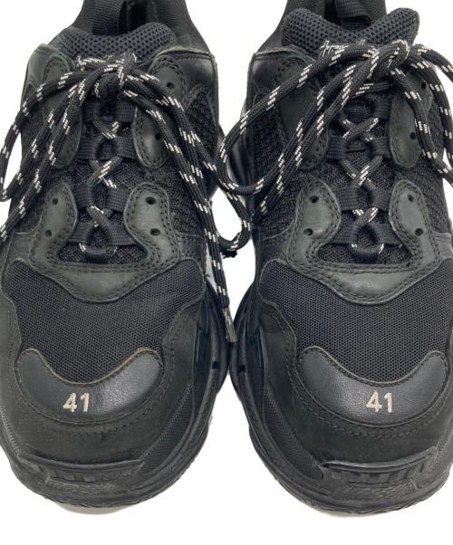 BALENCIAGA（バレンシアガ）BALENCIAGA (バレンシアガ) TRIPLE S SNEAKER ブラック サイズ:SIZE 41の古着・服飾アイテム