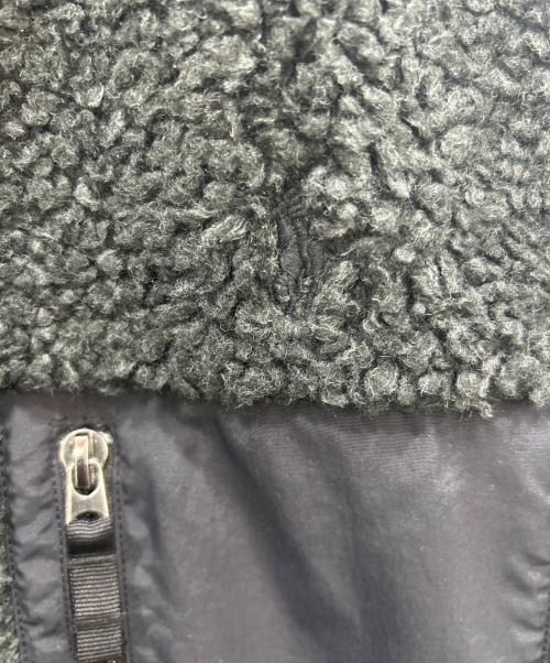 POLO RALPH LAUREN（ポロ・ラルフローレン）POLO RALPH LAUREN (ポロ・ラルフローレン) パイル フリース ハイブリッド ジャケット ブラック サイズ:Lの古着・服飾アイテム