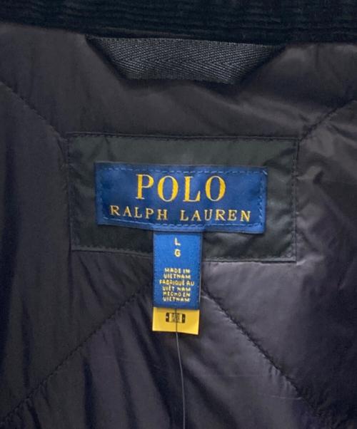 POLO RALPH LAUREN（ポロ・ラルフローレン）POLO RALPH LAUREN (ポロ・ラルフローレン) Hurston キルテッド ユーティリティー ジャケット ブラック サイズ:下記参照の古着・服飾アイテム
