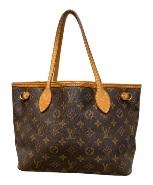 LOUIS VUITTON（ルイ ヴィトン）LOUIS VUITTON (ルイ ヴィトン) モノグラム ネヴァーフルPM トートバッグ ブラウンの古着・服飾アイテム