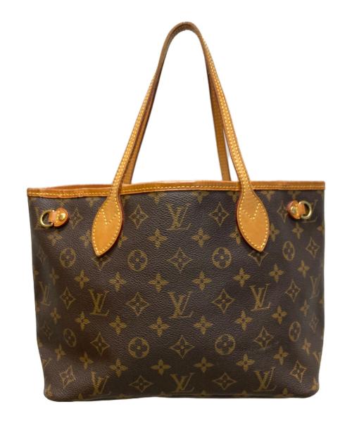 LOUIS VUITTON（ルイ ヴィトン）LOUIS VUITTON (ルイ ヴィトン) モノグラム ネヴァーフルPM トートバッグ ブラウンの古着・服飾アイテム