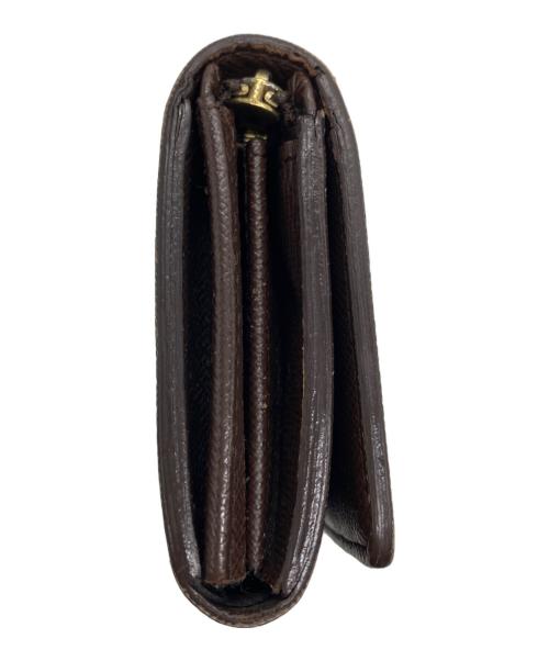 LOUIS VUITTON（ルイ ヴィトン）LOUIS VUITTON (ルイ ヴィトン) ダミエ ポルトフォイユ・トレゾール 2つ折り財布 ブラウン サイズ:下記参照の古着・服飾アイテム