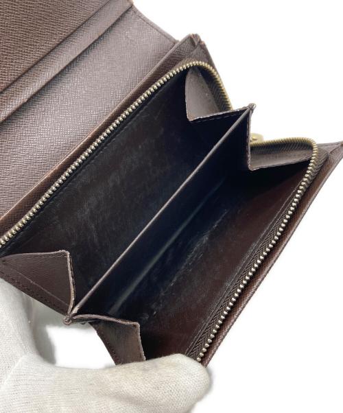 LOUIS VUITTON（ルイ ヴィトン）LOUIS VUITTON (ルイ ヴィトン) ダミエ ポルトフォイユ・トレゾール 2つ折り財布 ブラウン サイズ:下記参照の古着・服飾アイテム