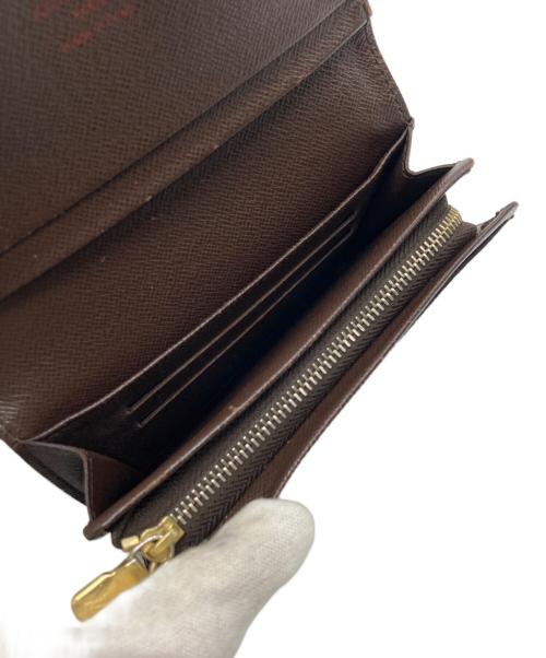 LOUIS VUITTON（ルイ ヴィトン）LOUIS VUITTON (ルイ ヴィトン) ダミエ ポルトフォイユ・トレゾール 2つ折り財布 ブラウン サイズ:下記参照の古着・服飾アイテム