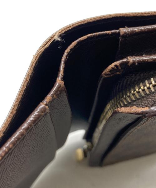 LOUIS VUITTON（ルイ ヴィトン）LOUIS VUITTON (ルイ ヴィトン) ダミエ ポルトフォイユ・トレゾール 2つ折り財布 ブラウン サイズ:下記参照の古着・服飾アイテム