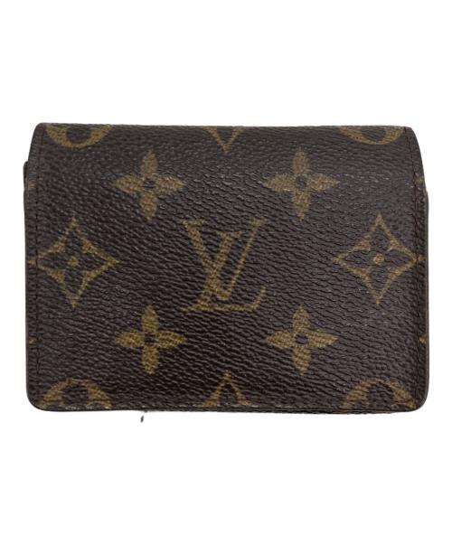 LOUIS VUITTON（ルイ ヴィトン）LOUIS VUITTON (ルイ ヴィトン) モノグラム アンヴェロップ・カルト・ドゥ・ヴィジット カードケース ブラウン サイズ:下記参照の古着・服飾アイテム
