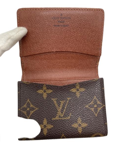 LOUIS VUITTON（ルイ ヴィトン）LOUIS VUITTON (ルイ ヴィトン) モノグラム アンヴェロップ・カルト・ドゥ・ヴィジット カードケース ブラウン サイズ:下記参照の古着・服飾アイテム