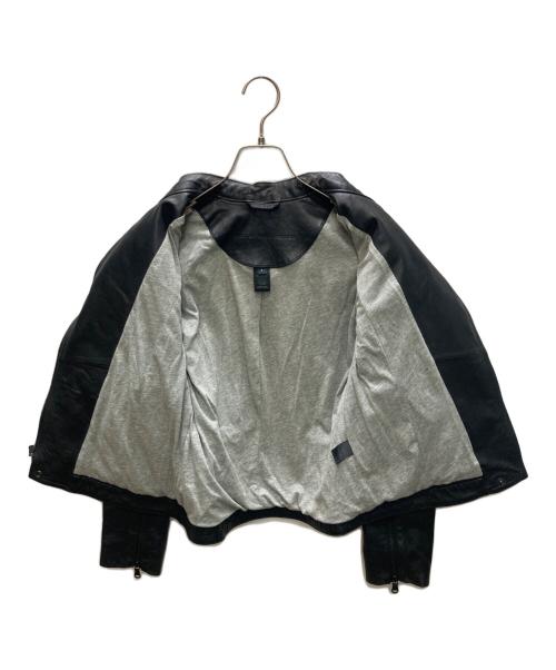 Marc by Marc Jacobs（マークバイマークジェイコブス）Marc by Marc Jacobs (マークバイマークジェイコブス) レザーライダースジャケット ブラック サイズ:4の古着・服飾アイテム