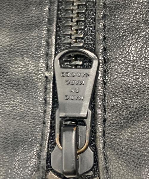 Marc by Marc Jacobs（マークバイマークジェイコブス）Marc by Marc Jacobs (マークバイマークジェイコブス) レザーライダースジャケット ブラック サイズ:4の古着・服飾アイテム