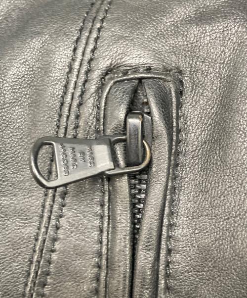 Marc by Marc Jacobs（マークバイマークジェイコブス）Marc by Marc Jacobs (マークバイマークジェイコブス) レザーライダースジャケット ブラック サイズ:4の古着・服飾アイテム