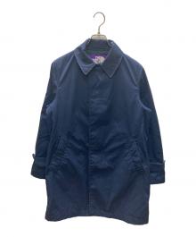 THE NORTHFACE PURPLELABEL（ザ・ノースフェイス パープルレーベル）の古着「ベイヘッドクロスステンカラーコート」｜ネイビー