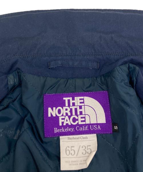 THE NORTHFACE PURPLELABEL（ザ・ノースフェイス パープルレーベル）THE NORTHFACE PURPLELABEL (ザ・ノースフェイス パープルレーベル) ベイヘッドクロスステンカラーコート ネイビー サイズ:SIZE Sの古着・服飾アイテム