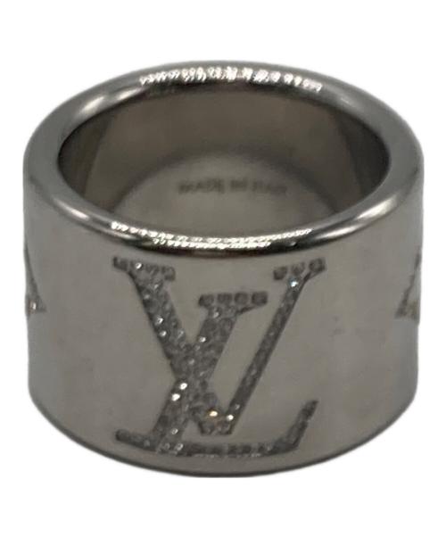 LOUIS VUITTON（ルイ ヴィトン）LOUIS VUITTON (ルイ ヴィトン) バーグ・モノグラム ストラス リング サイズ:21号の古着・服飾アイテム