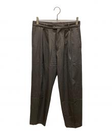 stein（シュタイン）の古着「WIDE TAPERED TROUSERS」｜ブラウン